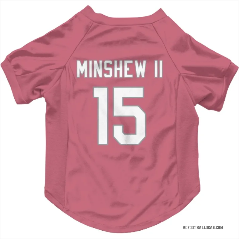 Gardner Minshew II  Pink Arizona Cardinals  Cat & Dog Pet Jersey