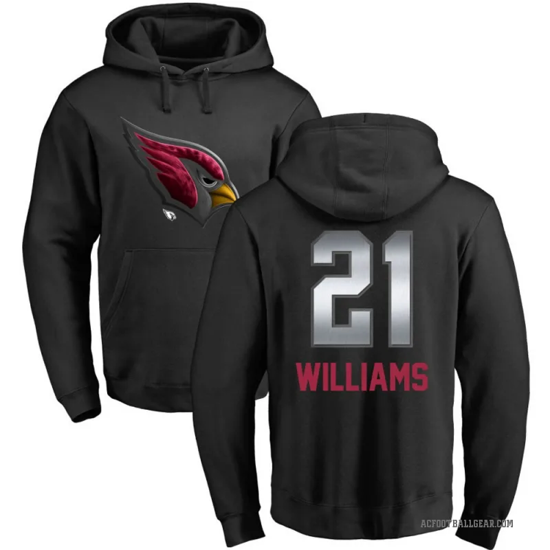 Garrett Williams Men's Black Arizona Cardinals Midnight Mascot Pullover Hoodie