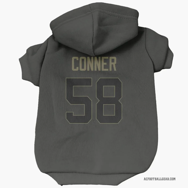 Hayden Conner  Black Arizona Cardinals  Service Cat & Dog Pet Hoodie