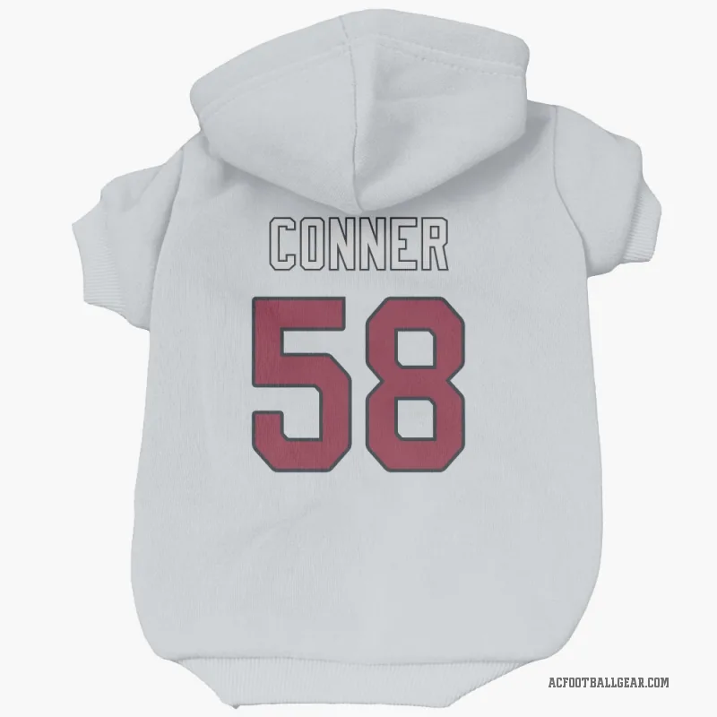 Hayden Conner  White Arizona Cardinals  Cat & Dog Pet Hoodie
