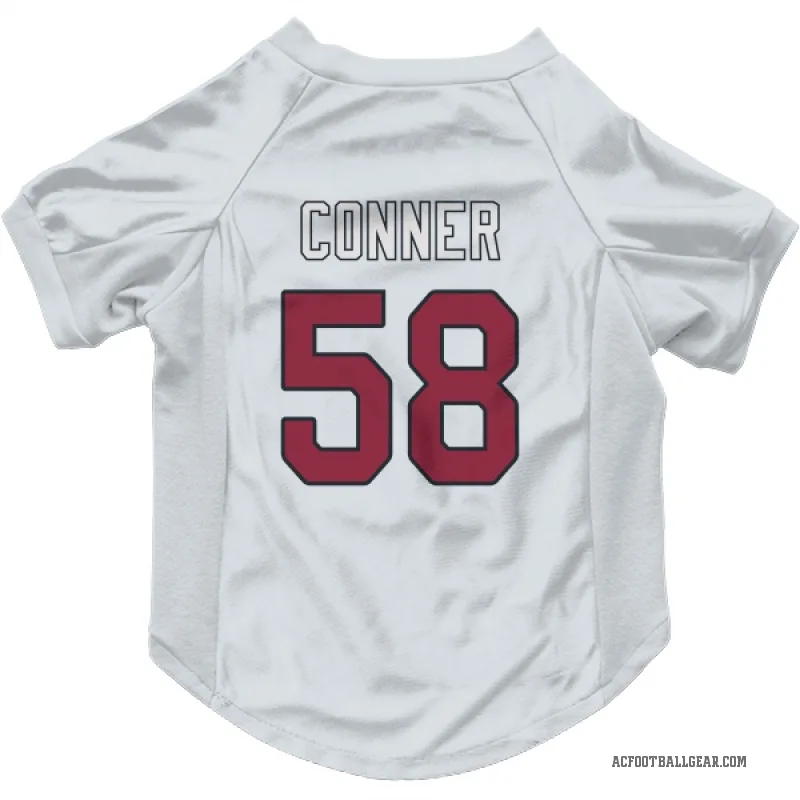 Hayden Conner  White Arizona Cardinals  Cat & Dog Pet Jersey