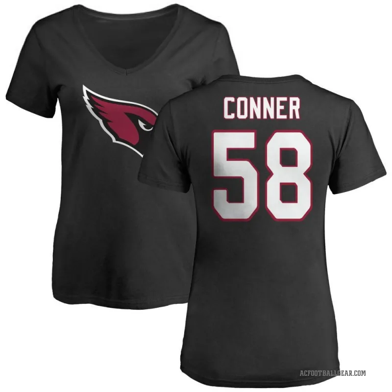 Hayden Conner Women's Black Arizona Cardinals Logo Slim Fit T-Shirt -