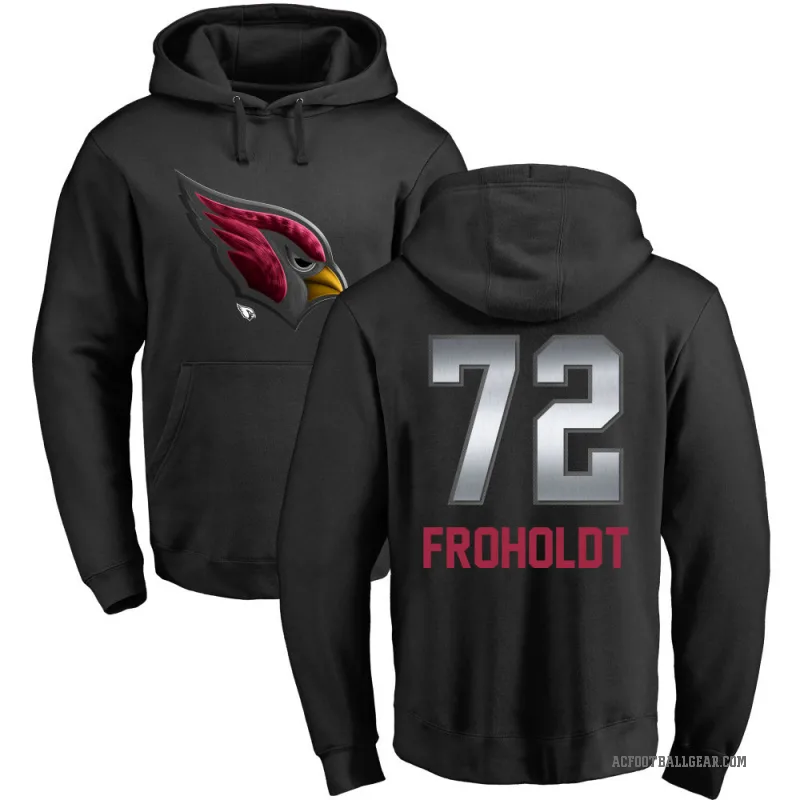 Hjalte Froholdt Youth Black Arizona Cardinals Midnight Mascot Pullover Hoodie