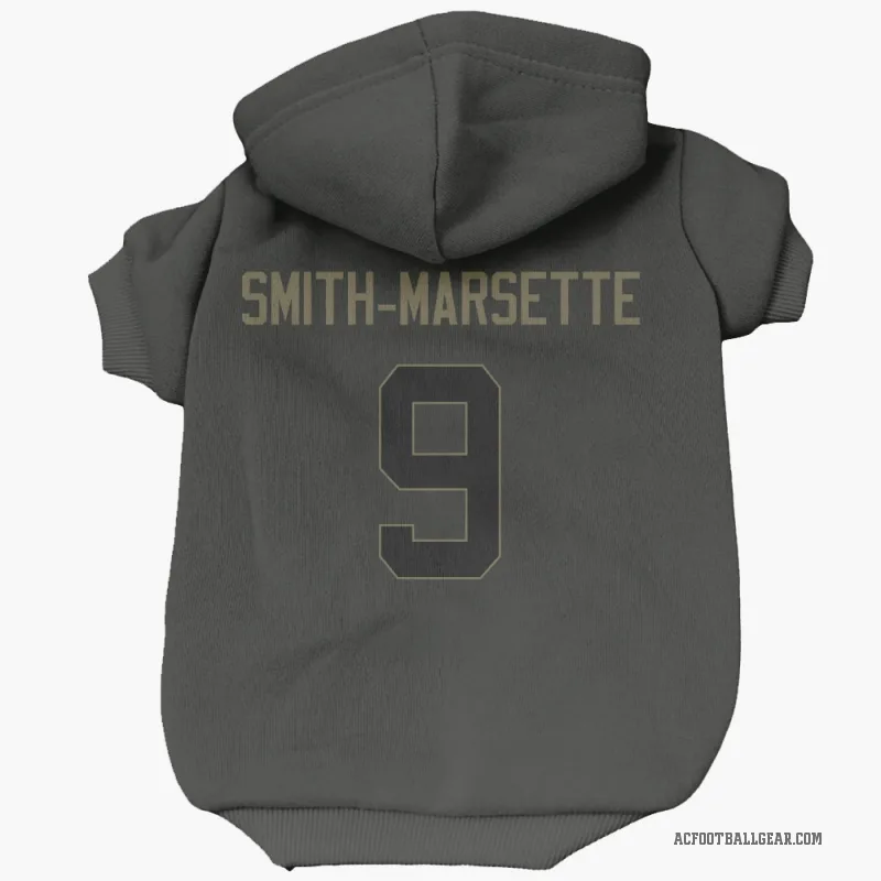 Ihmir Smith-Marsette  Black Arizona Cardinals  Service Cat & Dog Pet Hoodie