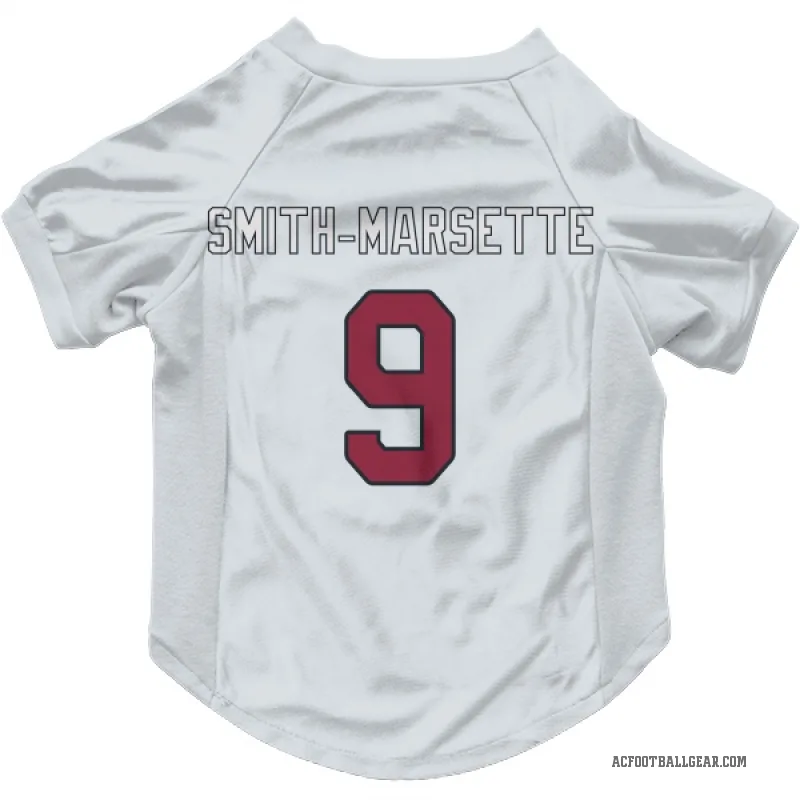 Ihmir Smith-Marsette  White Arizona Cardinals  Cat & Dog Pet Jersey