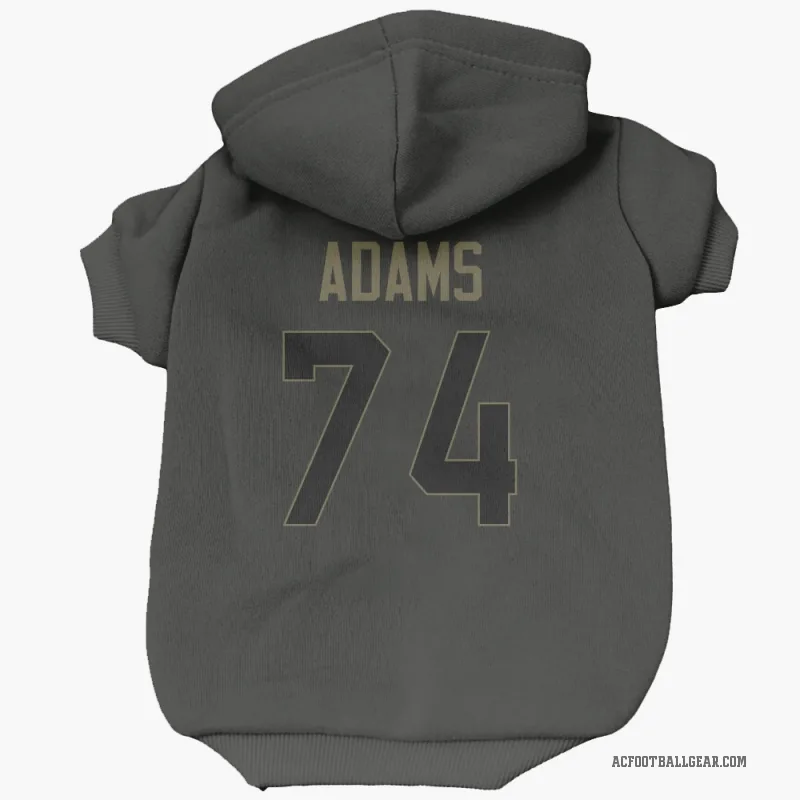 Isaiah Adams  Black Arizona Cardinals  Service Cat & Dog Pet Hoodie