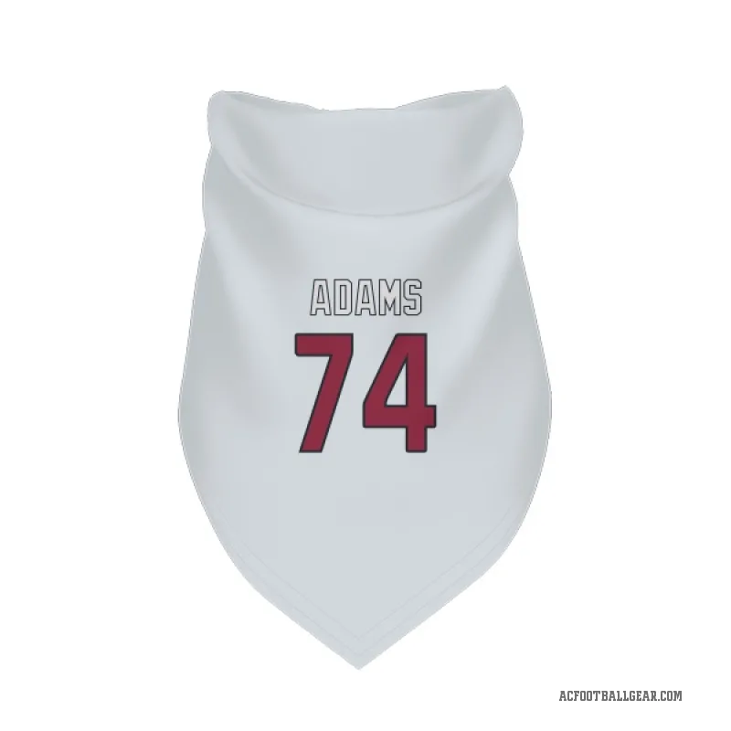 Isaiah Adams  White Arizona Cardinals  Cat & Dog Pet Bandana