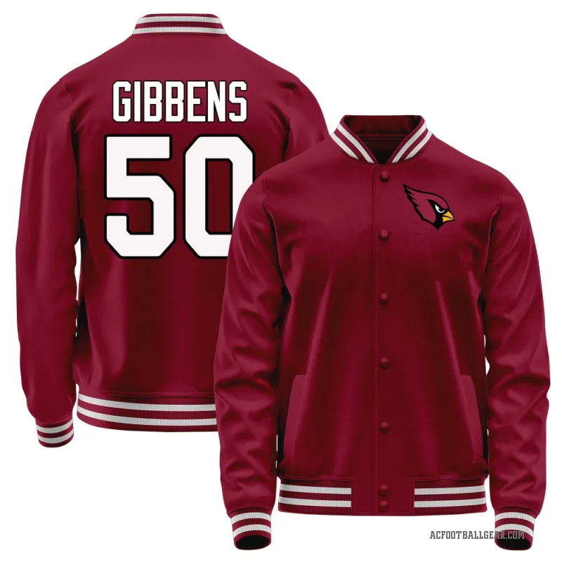 Jack Gibbens Men's Red Arizona Cardinals Full-Snap Jacket