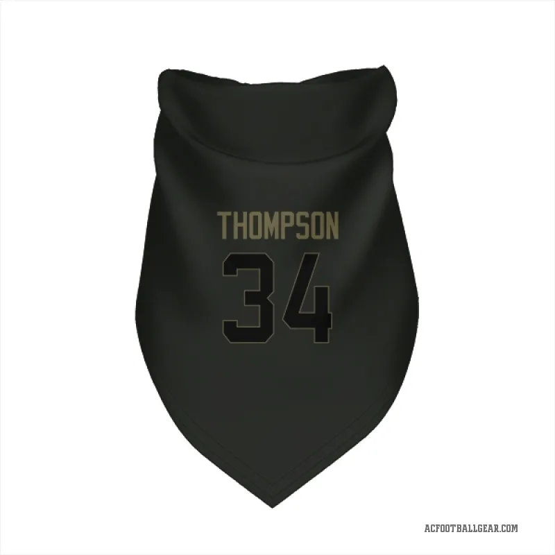Jalen Thompson  Black Arizona Cardinals  Service Cat & Dog Pet Bandana