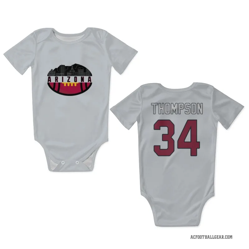 Jalen Thompson  White Arizona Cardinals  Newborn & Infant Bodysuit