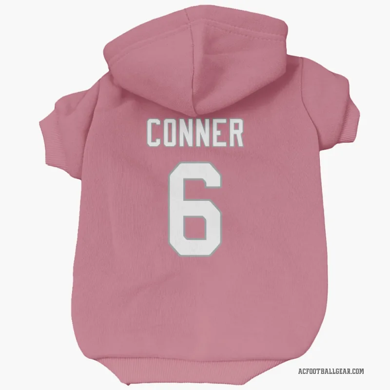 James Conner  Pink Arizona Cardinals  Cat & Dog Pet Hoodie