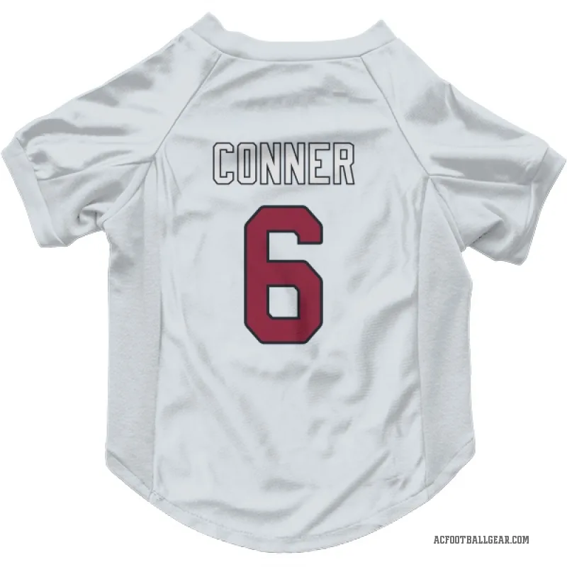 James Conner  White Arizona Cardinals  Cat & Dog Pet Jersey
