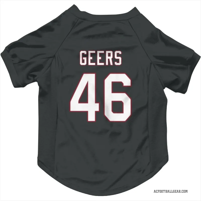 Jameson Geers  Black Arizona Cardinals  Cat & Dog Pet Jersey