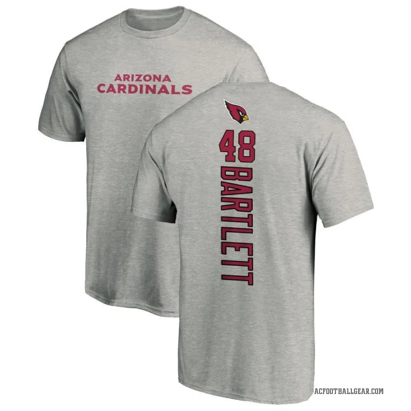 Jared Bartlett Men's Ash Arizona Cardinals Backer T-Shirt -