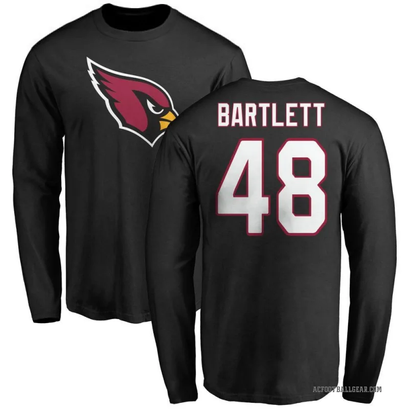 Jared Bartlett Youth Black Arizona Cardinals Logo Long Sleeve T-Shirt -