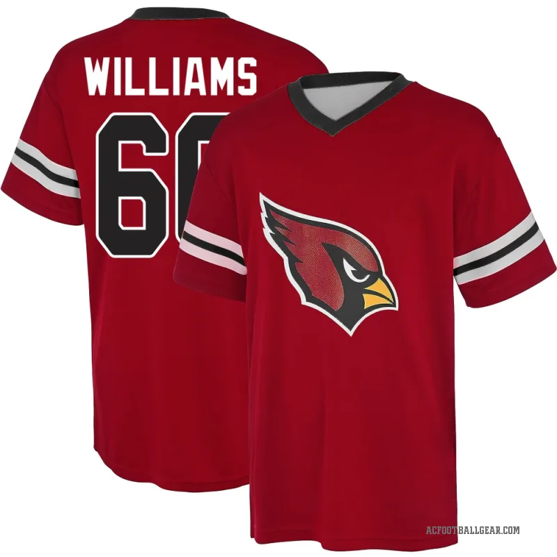 Jayden Williams Men's Red Arizona Cardinals Game Day V-Neck T-Shirt