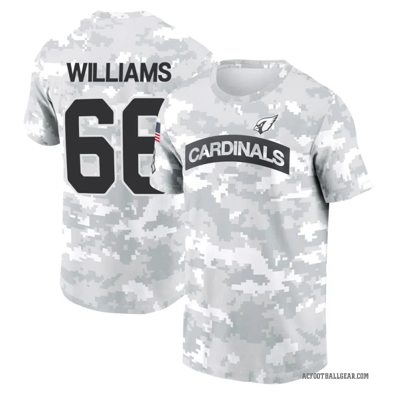 Jayden Williams Youth Camo Arizona Cardinals Arctic 2024 Salute to Service Performance T-Shirt