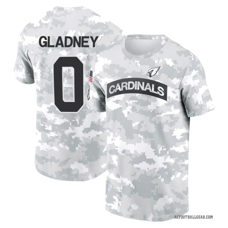 Jeff Gladney Men's Camo Arizona Cardinals Arctic 2024 Salute to Service Performance T-Shirt