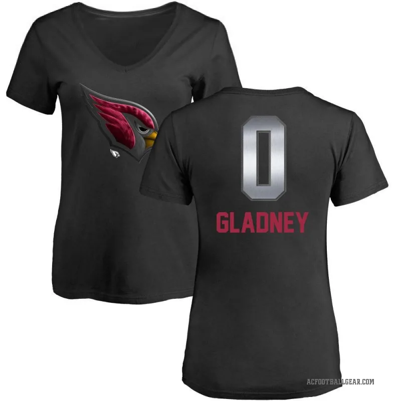 Jeff Gladney Women's Black Arizona Cardinals Midnight Mascot T-Shirt -