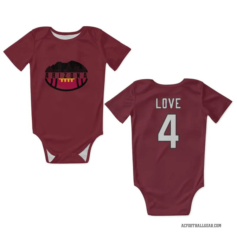Jeremiyah Love  Arizona Cardinals   Cardinal Newborn & Infant Bodysuit