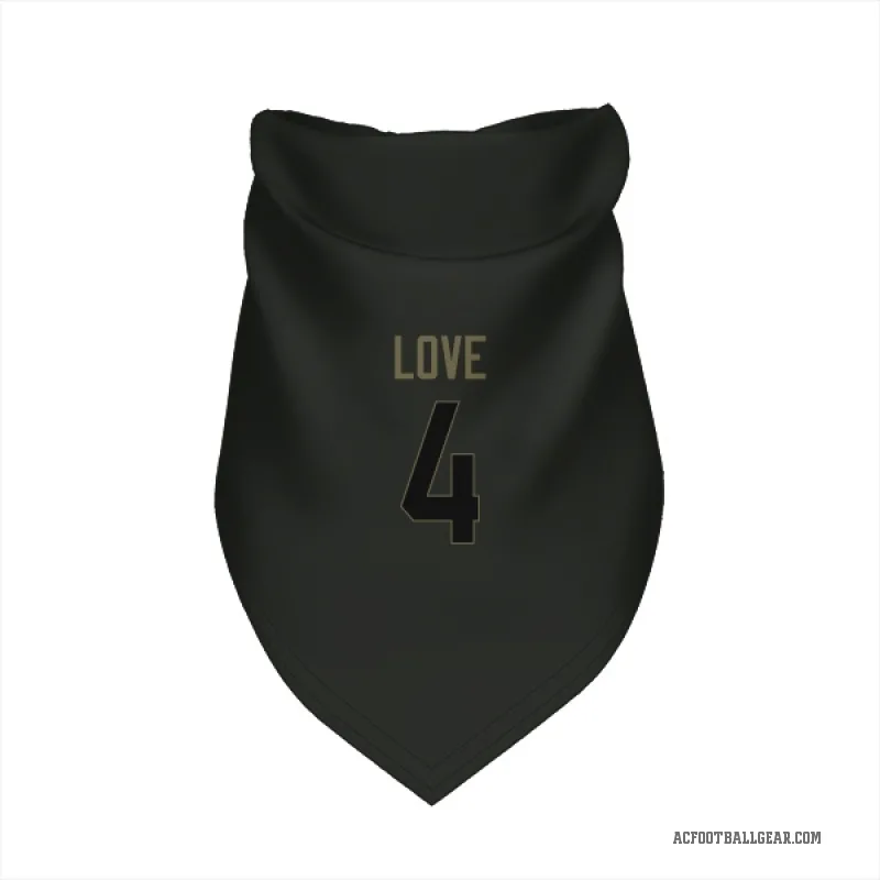 Jeremiyah Love  Black Arizona Cardinals  Service Cat & Dog Pet Bandana