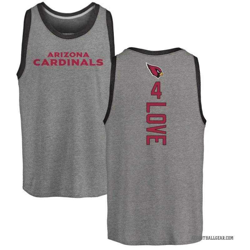 Jeremiyah Love Youth Ash Arizona Cardinals Backer Tank Top -