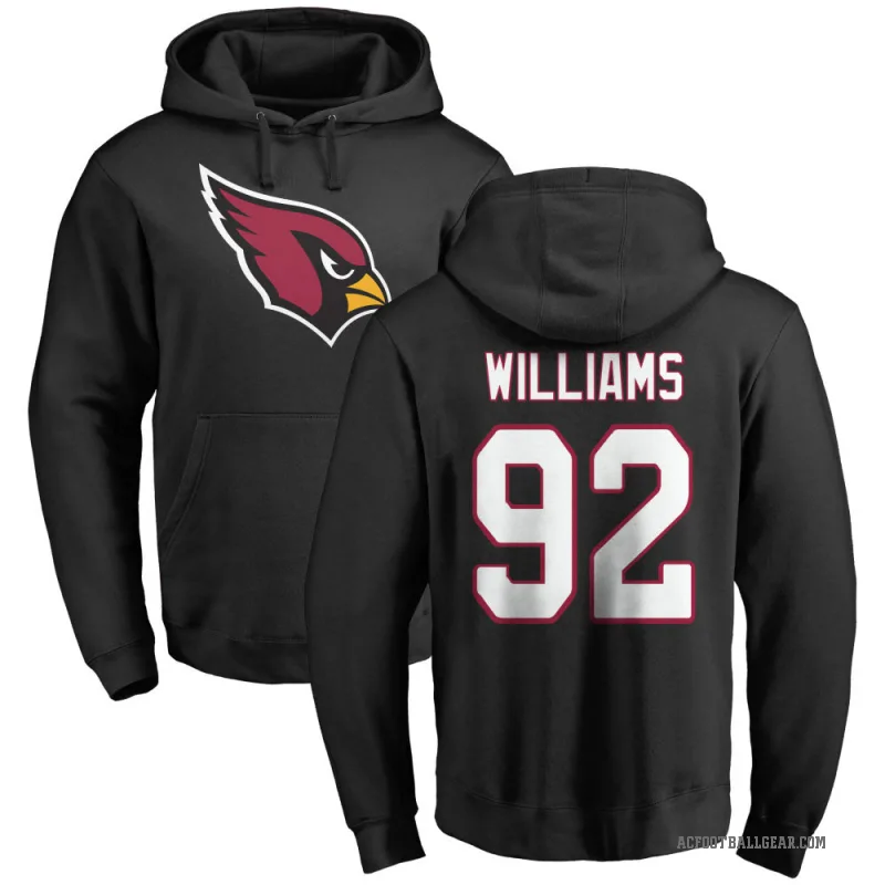 Jonah Williams Men's Black Arizona Cardinals Pro Line Logo Pullover Hoodie