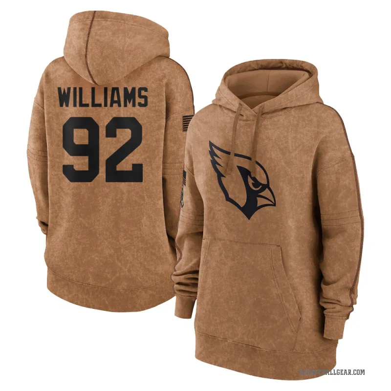 Jonah Williams Women's Brown Arizona Cardinals 2023 Salute To Service Pullover Hoodie