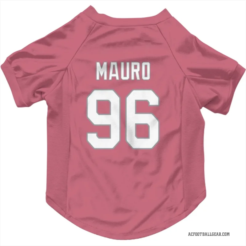 Josh Mauro  Pink Arizona Cardinals  Cat & Dog Pet Jersey