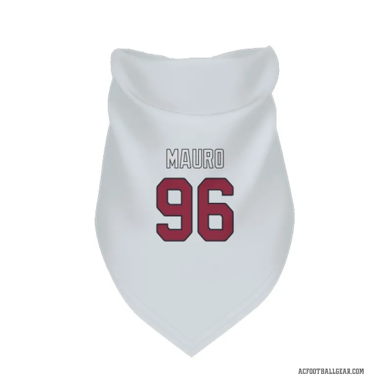 Josh Mauro  White Arizona Cardinals  Cat & Dog Pet Bandana