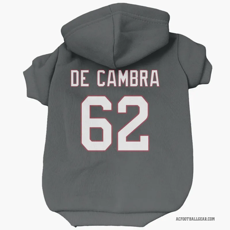 Ka'ena De Cambra  Black Arizona Cardinals  Cat & Dog Pet Hoodie