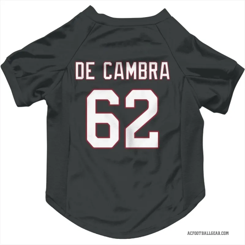 Ka'ena De Cambra  Black Arizona Cardinals  Cat & Dog Pet Jersey