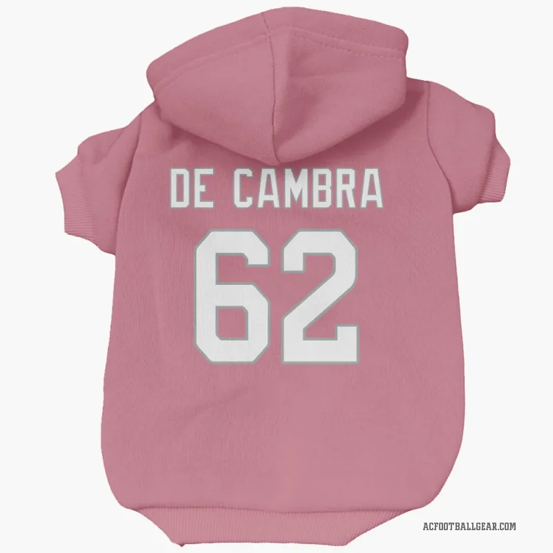 Ka'ena De Cambra  Pink Arizona Cardinals  Cat & Dog Pet Hoodie