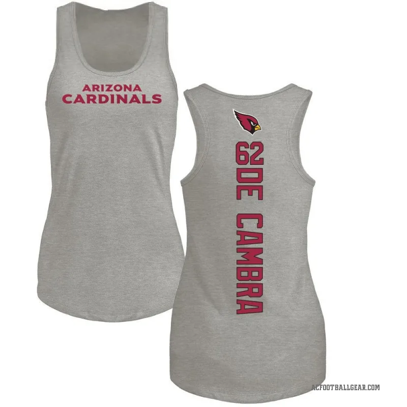 Ka'ena De Cambra Women's Ash Arizona Cardinals Backer Tank Top -