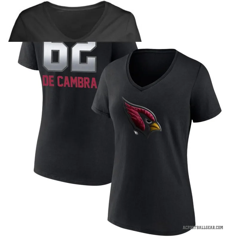 Ka'ena De Cambra Women's Black Arizona Cardinals Midnight Mascot T-Shirt -
