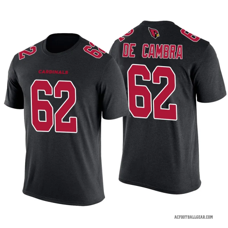 Ka'ena De Cambra Youth Black Arizona Cardinals Color Rush T-Shirt