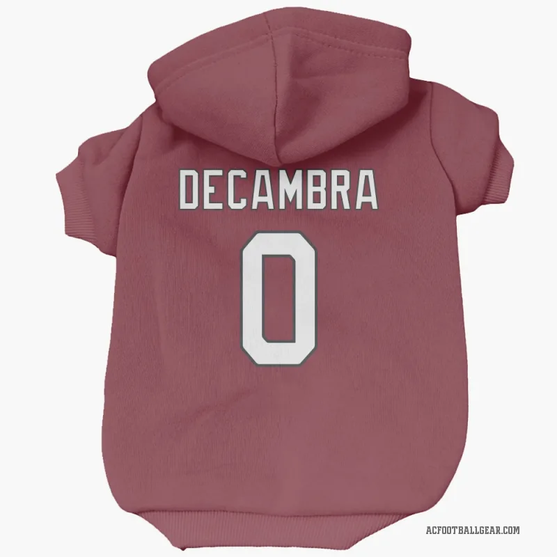 Ka'ena Decambra  Arizona Cardinals   Cardinal Cat & Dog Pet Hoodie