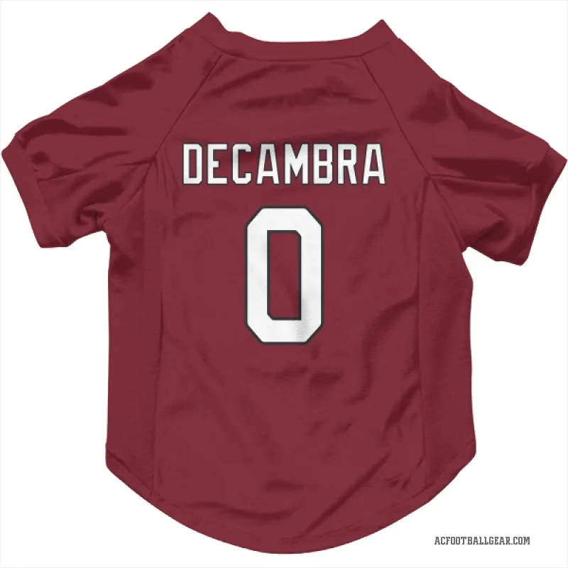 Ka'ena Decambra  Arizona Cardinals   Cardinal Cat & Dog Pet Jersey