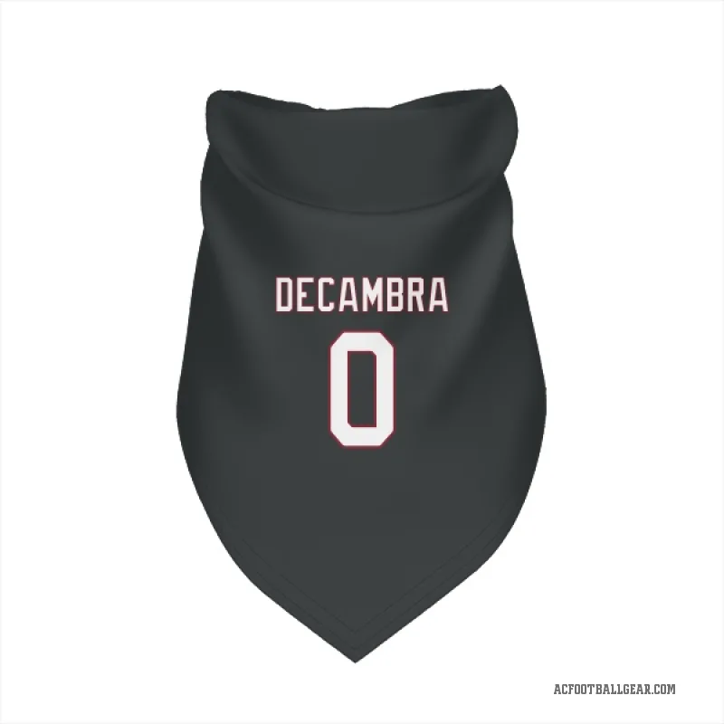 Ka'ena Decambra  Black Arizona Cardinals  Cat & Dog Pet Bandana