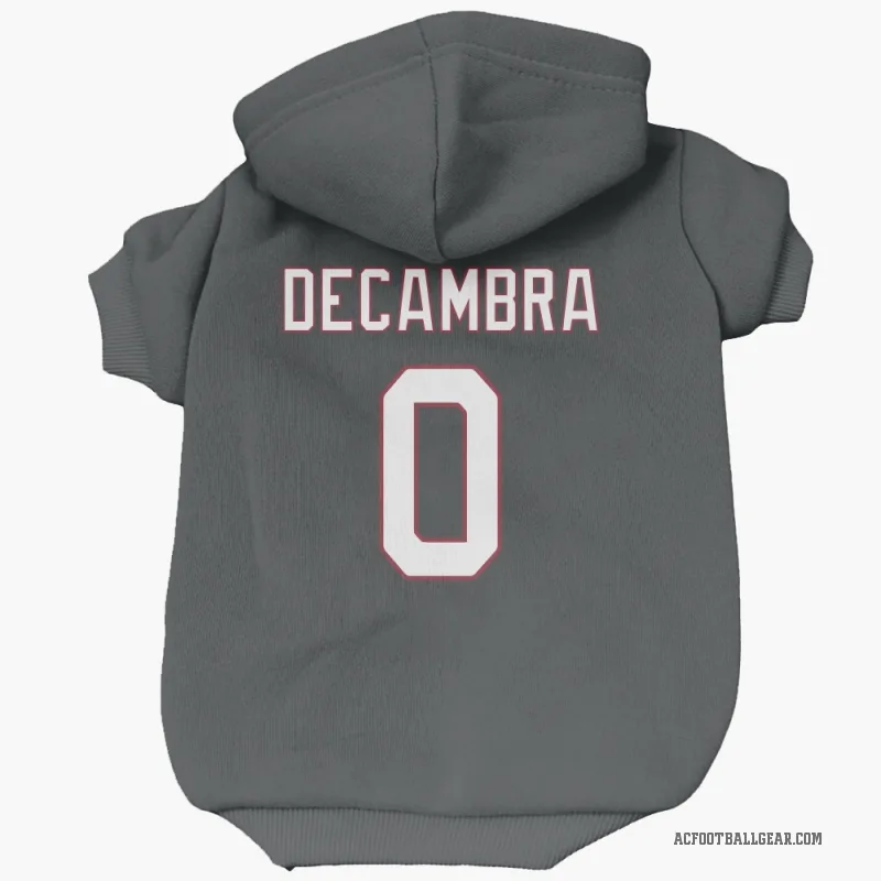 Ka'ena Decambra  Black Arizona Cardinals  Cat & Dog Pet Hoodie