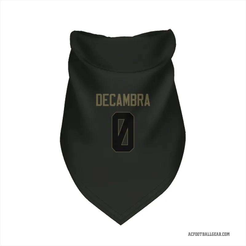 Ka'ena Decambra  Black Arizona Cardinals  Service Cat & Dog Pet Bandana