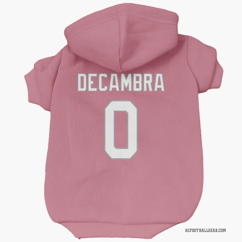 Ka'ena Decambra  Pink Arizona Cardinals  Cat & Dog Pet Hoodie