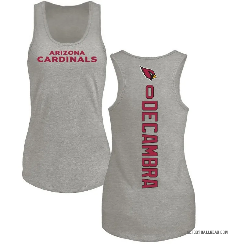 Ka'ena Decambra Women's Ash Arizona Cardinals Backer Tank Top -