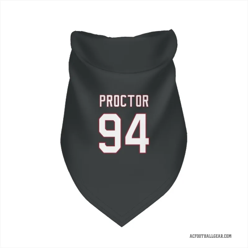 Kaleb Proctor  Black Arizona Cardinals  Cat & Dog Pet Bandana