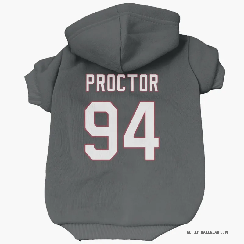 Kaleb Proctor  Black Arizona Cardinals  Cat & Dog Pet Hoodie