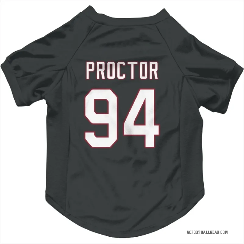 Kaleb Proctor  Black Arizona Cardinals  Cat & Dog Pet Jersey