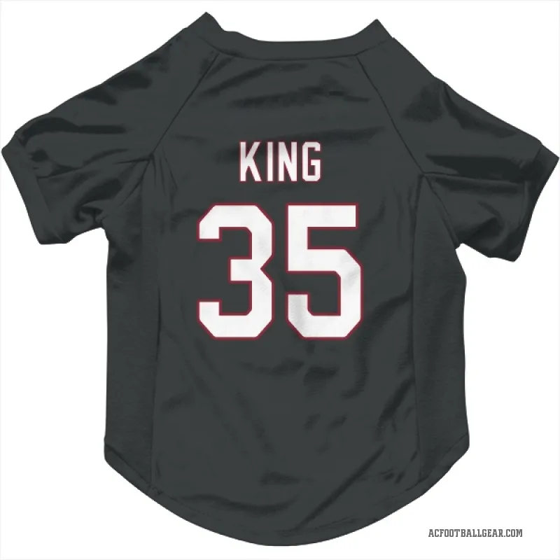 Kalen King  Black Arizona Cardinals  Cat & Dog Pet Jersey