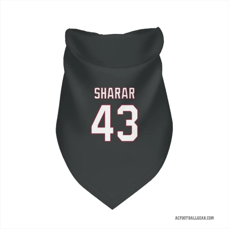 Karson Sharar  Black Arizona Cardinals  Cat & Dog Pet Bandana