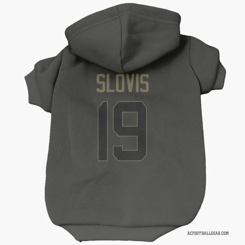 Kedon Slovis  Black Arizona Cardinals  Service Cat & Dog Pet Hoodie