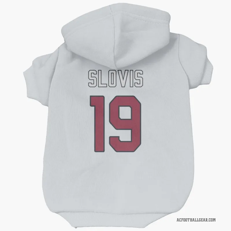 Kedon Slovis  White Arizona Cardinals  Cat & Dog Pet Hoodie